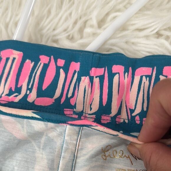 LILLY PULITZER Floral Print Dress in Blue and Pink S - Picture 7 of 8